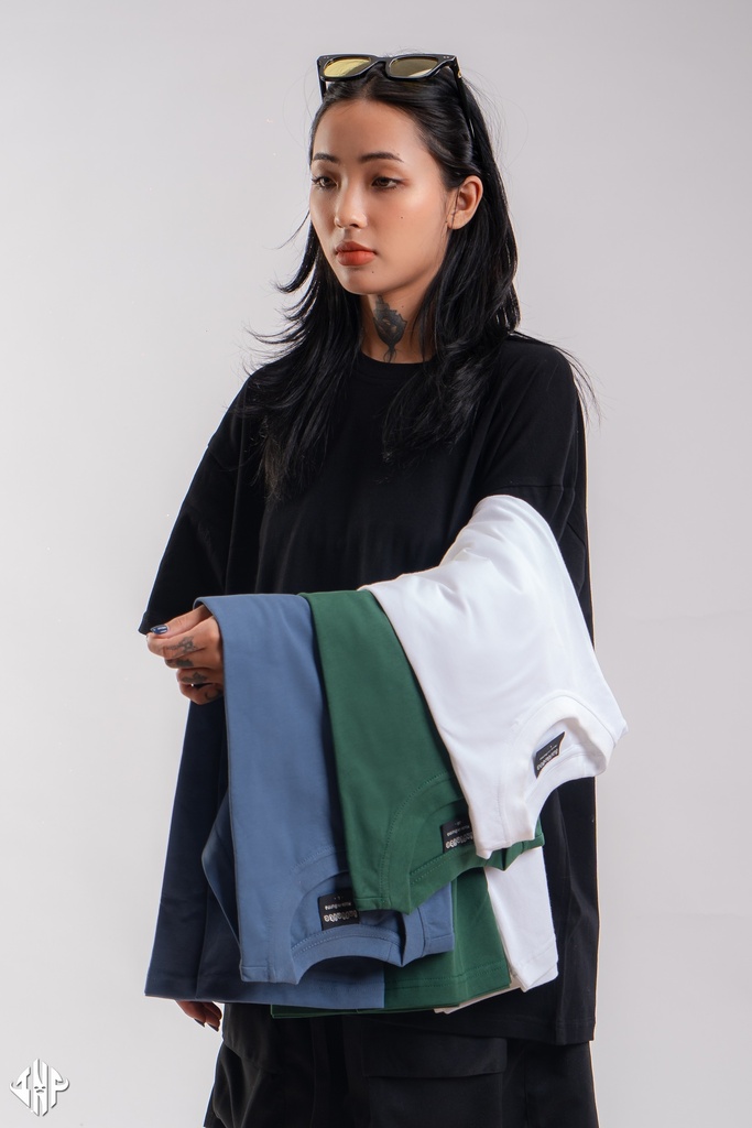 T007XXLBLUE 230G PLAIN T-SHIRT