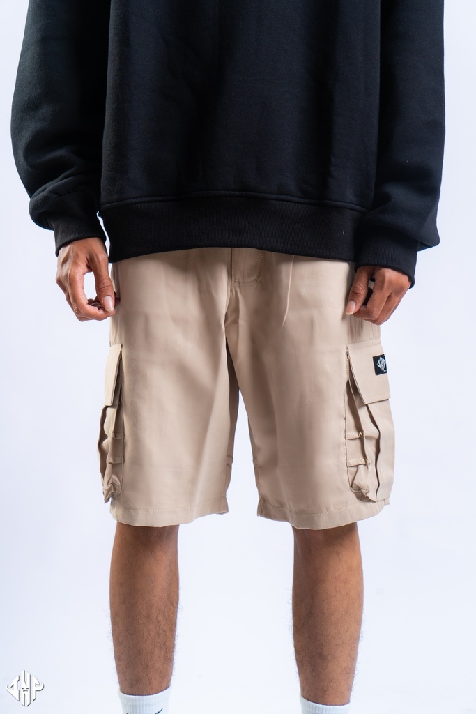 SP006MKHAKI CARGO SHORT