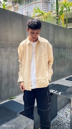 S006XXLYELLOW MUJII LONGSLEEVE SHIRT